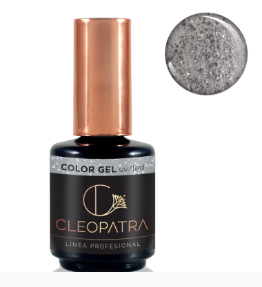 CLEOPATRA Color Gel uv/led 15 g. 117 Glitter Silver Jewell