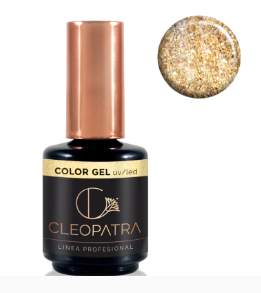 CLEOPATRA Color Gel uv/led 15 g. 128 Golden Shine