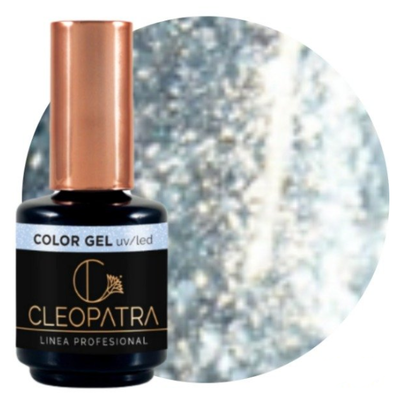 CLEOPATRA Color Gel uv/led 15 g. 136 Energy Glitter