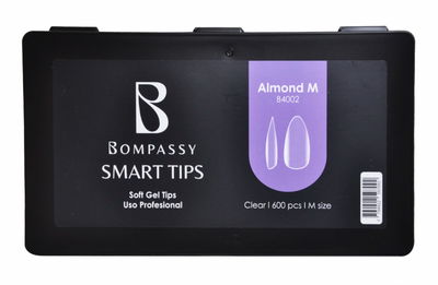 Bompassy - Soft Nail Gel Tips Almond L X 500PCS 