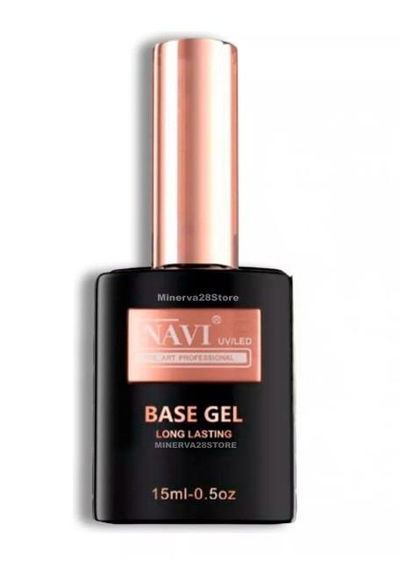 Base Coat Navi 15ml. Uv/led Semipermanente, Premium Manicura