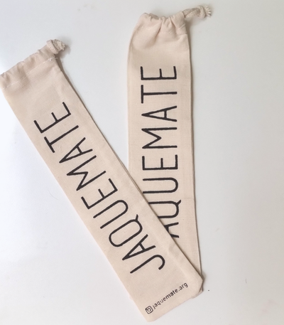 Bolsa de lienzo frunce 5x25 