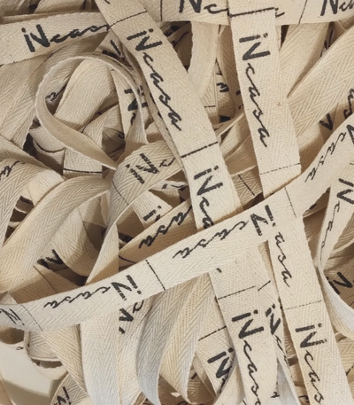 Etiquetas de cinta hilera 20mm x 50mts