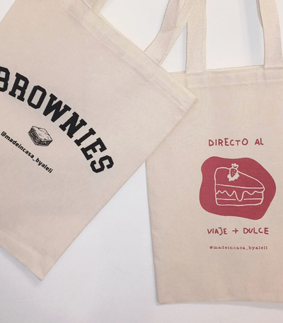 Bolsa de lienzo con manijas 39x45 - 50 un.