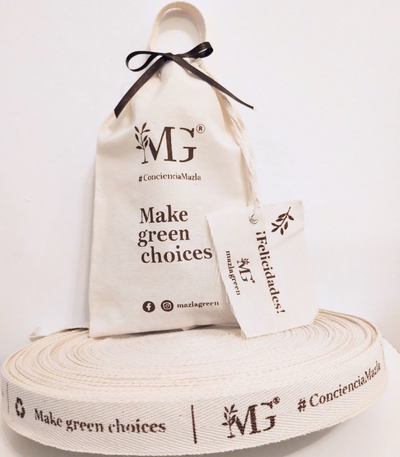 Bolsa frunce central con manija 15x20 