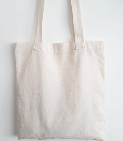 Bolsa de lienzo con manijas lisa 35x40 - 100 unidades