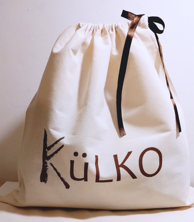 Bolsa de lienzo frunce 35x40 - 50 unidades