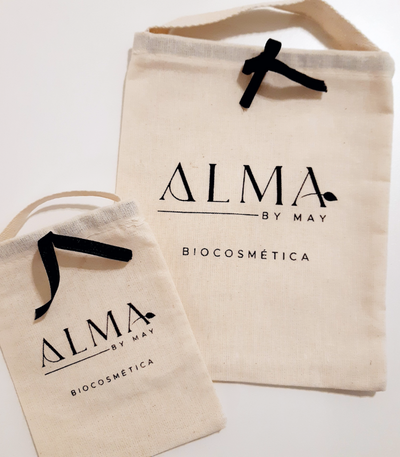 Bolsa frunce central con manija 12x15 - 50 unidades
