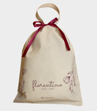 Bolsa frunce con manija 30x40 - 50 unidades