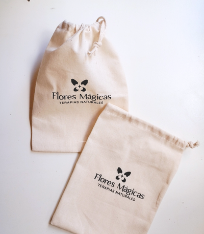 Bolsa de lienzo frunce 15x20 - 50 unidades