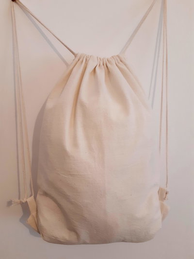 Mochila de lienzo 35x40 