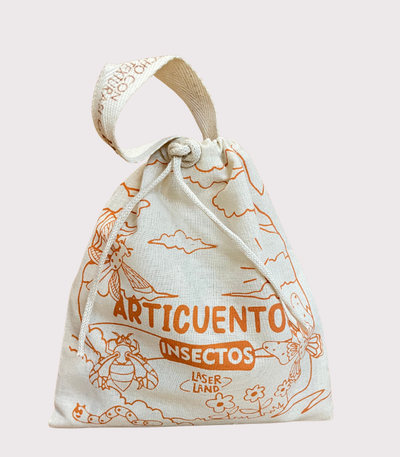 BOLSA FRUNCE CON MANIJA - 20X20