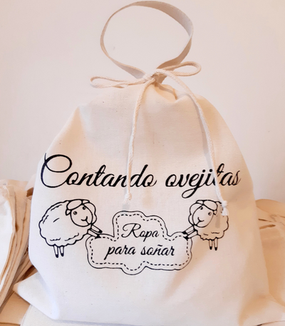 BOLSA FRUNCE CON MANIJA - 30X30