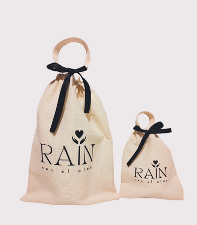 BOLSA FRUNCE CON MANIJA - 12X15