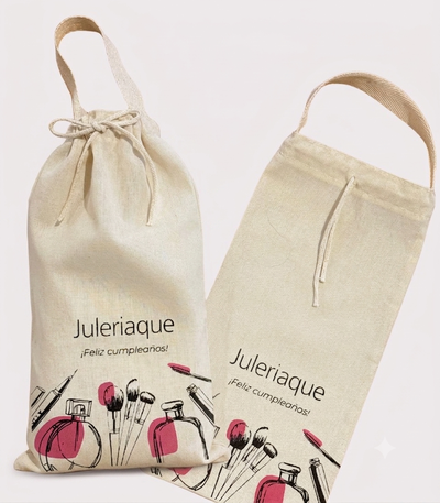 BOLSA FRUNCE CON MANIJA - 20X30
