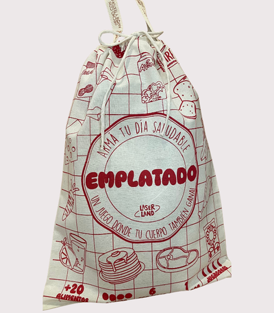 BOLSA FRUNCE CON MANIJA - 30X40