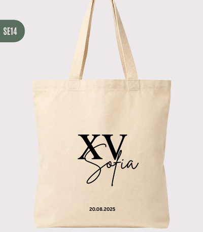 BOLSA TOTE 15 AÑOS 35x40