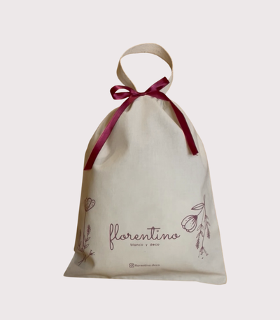 BOLSA FRUNCE CON MANIJA - 20X25