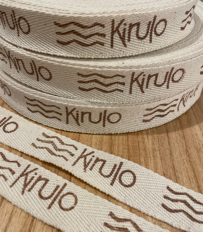 Etiquetas de cinta hilera 25mm x 50mtrs