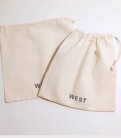 Bolsa de lienzo frunce 25x25 - 100 un.