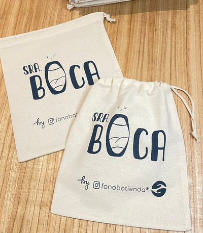 Bolsa de lienzo frunce 25x25 - 50 un.
