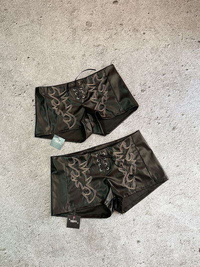 Short vaquero tiro bajo 