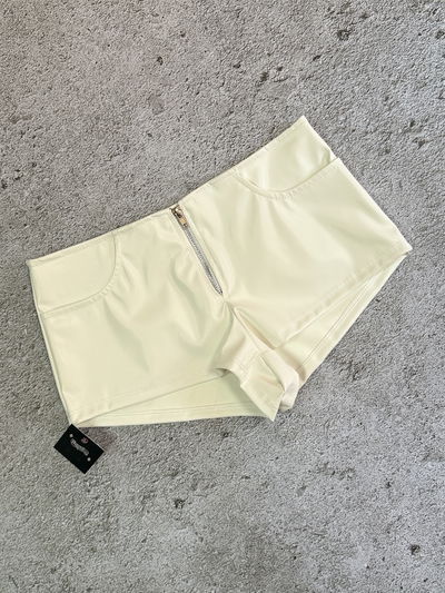 Short tiro bajo blanco 