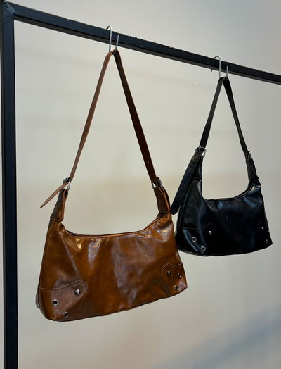 Mini Bag Rocker (marrón y negro)