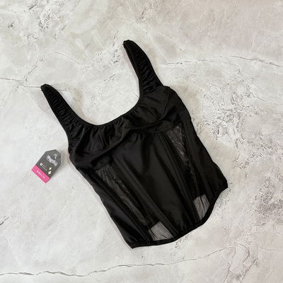 Corset con cierre y breteles / Talle S y M 