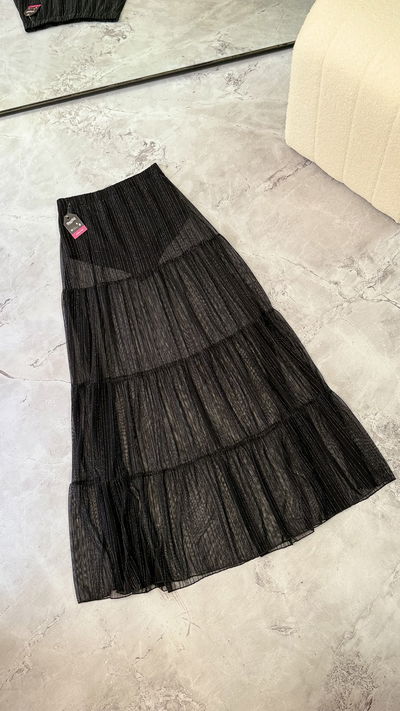 Falda larga con culotte