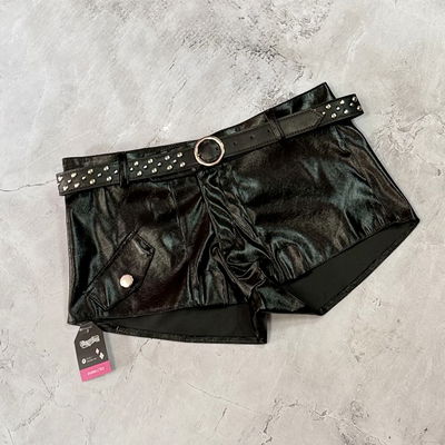 Short charol tiro bajo / talle S y M