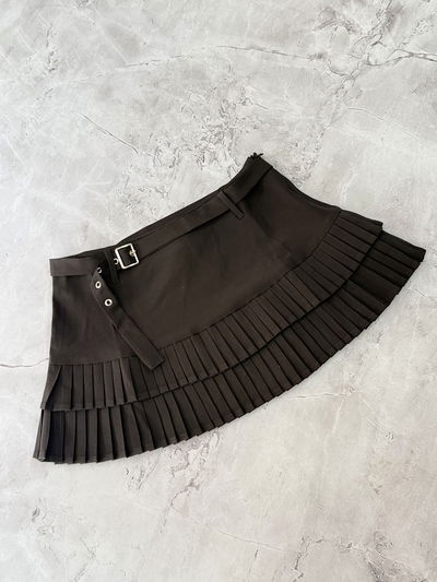 Mini sastrera con cinto / talle 1 y 2