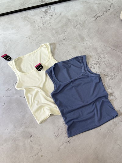 Musculosa básica morley algodón 