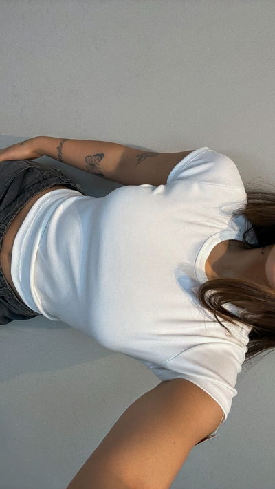 Remera básica de algodón 