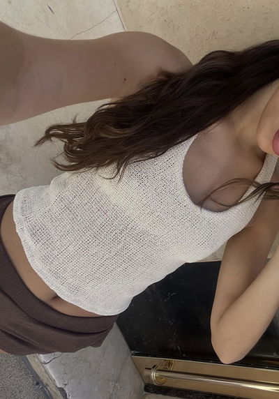 Top de hilo espalda abierta