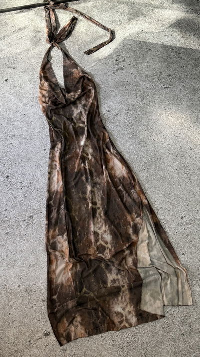 Vestido de tul largo 