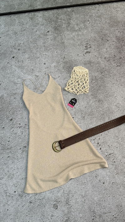 Vestido de hilo talle S 