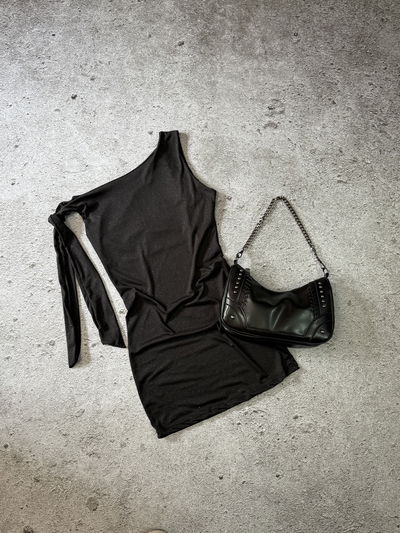 Vestido hombro caído