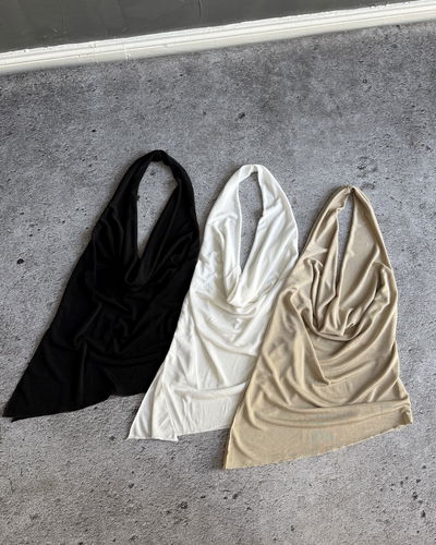 Top buche larguito asimétrico