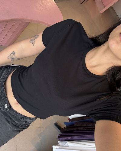 Remerita básica talle M 