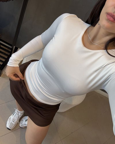 Remera mangas largas / talle S, M y L 