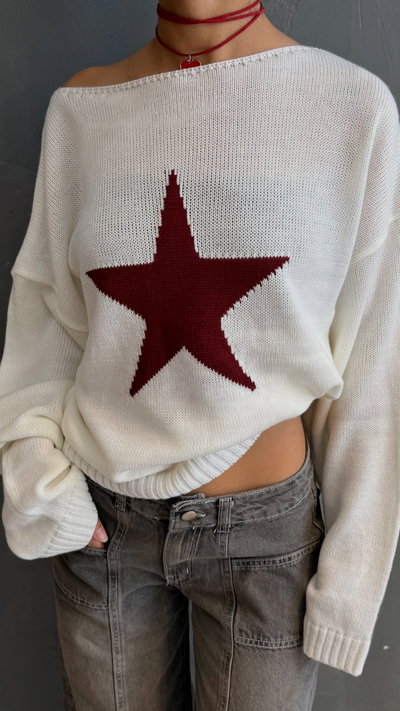 Sweater con estrella