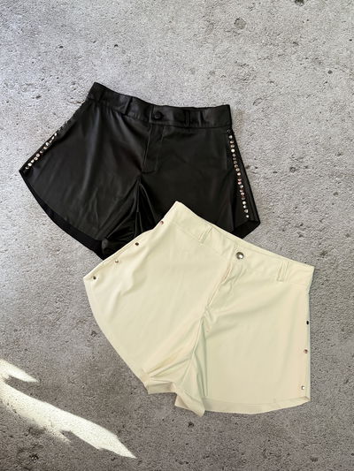 Short acampanado tiro alto 
