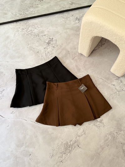 Falda sastrera con short abajo