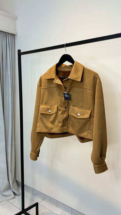Campera gamuza Talle Único (hasta un M)