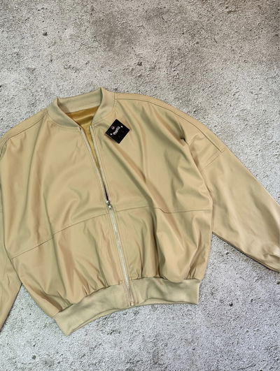 Campera bombera beige 