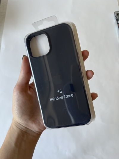 SILICONE CASE NEGRA