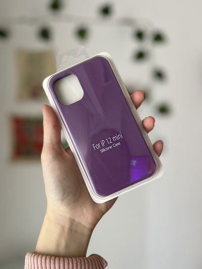 SILICONE CASE VIOLETA 12 mini