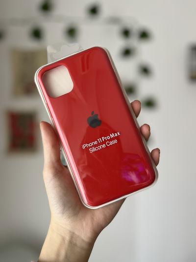 SILICONE CASE ROJA  11promax