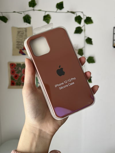 SILICONE CASE TERRACOTA 12/12pro